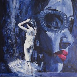 Devojka sa naočarima I - Dragan Petrović Pavle -DPP-263