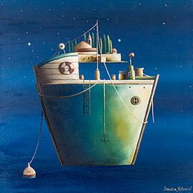 Slikarka Sandra Mitrović