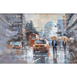 Kišni trenuci Beograda - Branko Dimitrijević - BD-694