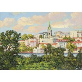 Mir između zelenila i grada - Olja Nikonova - ON-230