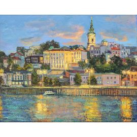 Letnje jutro na Savi - Olja Nikonova - ON-257