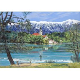Buđenje prirode na Bledu - Zoran Nastić - ZN-157