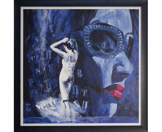 Devojka sa naočarima I - Dragan Petrović Pavle -DPP-263