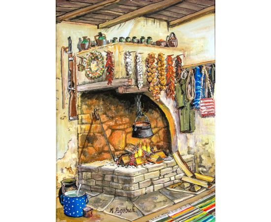 Nedeljni ručak - Miroslav Radović - MR-344