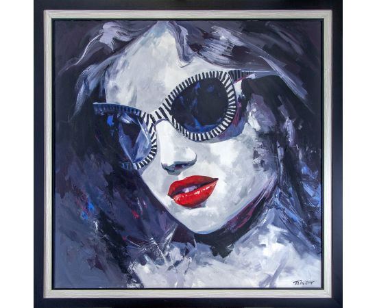 Devojka sa sunčanim naočarima - Dragan Petrović Pavle - DPP-128