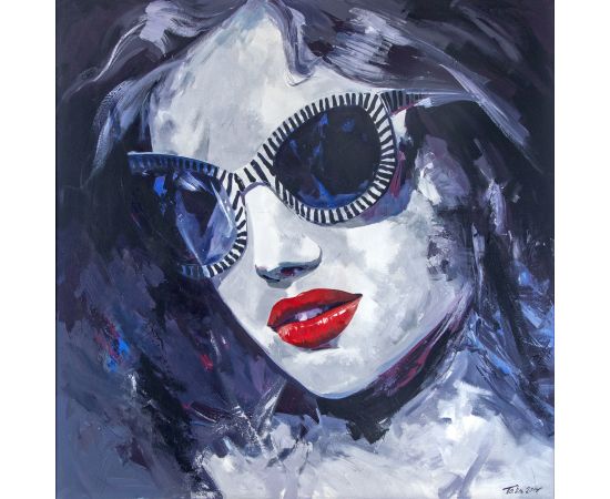 Devojka sa sunčanim naočarima - Dragan Petrović Pavle - DPP-128