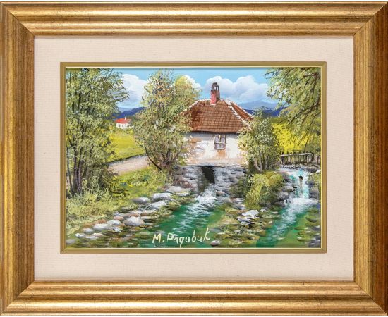 Stari mlin u kamenom zagrljaju - Miroslav Radović - MR-376