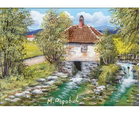 Stari mlin u kamenom zagrljaju - Miroslav Radović - MR-376