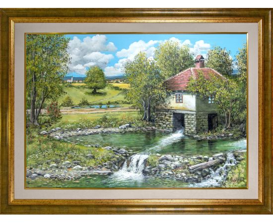 Mlin u odsjaju vode - Miroslav Radović - MR-401