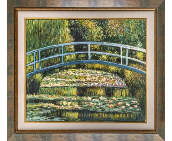 Japanski most (po uzoru na Kloda Monea) - Nenad Mandić - NM-6