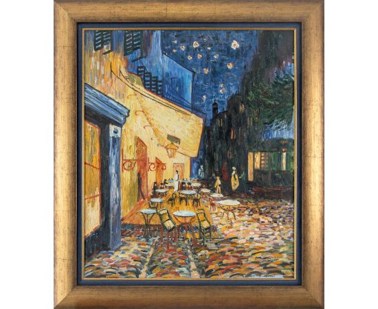 Terasa kafane u noći (po uzoru na Van Gogh-a) - Nenad Mandić - NM-7