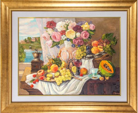 Beogradska trpeza sa pogledom na Pobednika - Olja Nikonova - ON-198