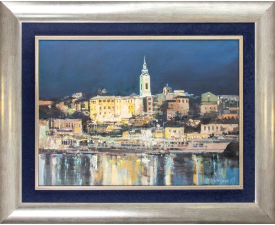 Refleksije Beograda noću - Branko Dimitrijević - BD-737