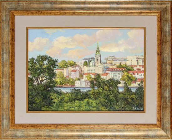 Mir između zelenila i grada - Olja Nikonova - ON-230