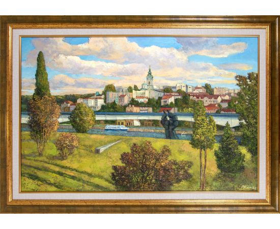 Letnji dan na Beogradskom keju  - Olja Nikonova - ON-259